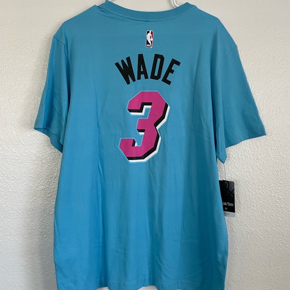 Nike Miami Heat Miami Vice Dwayne Wade Shirt - Picture 4 of 6